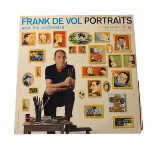 Frank De Vol and His Orchestra Portraits LP Vinyl Record Columbia 12"